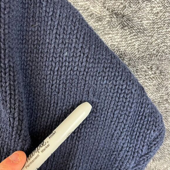 Vtg Warner Bros Eagles Eye Chunky Knitted Looney Tunes Christmas Sweater Sz M* - Picture 7 of 14